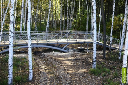 Мост в парке Чехова