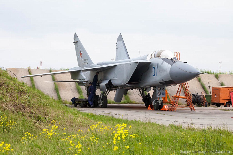 МиГ-31 способен контролировать воздушное пространство