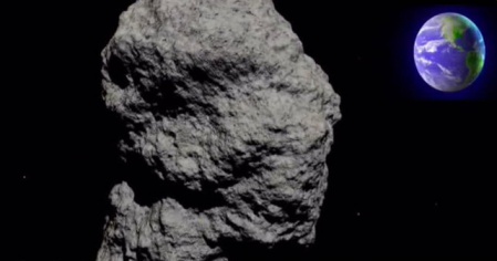 Огромный астероид пройдёт поблизости от Земли на Хэллоуин