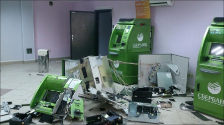 В Голованово взорвали банкомат