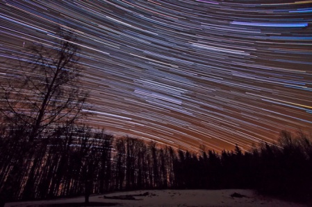 В небе над Уралом сошлись метеорный поток и парад планет