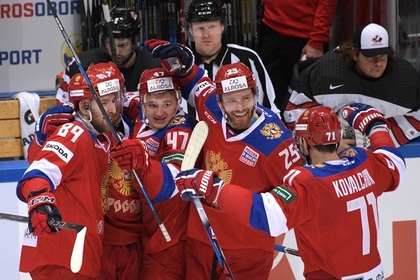 Сборная России по хоккею обыграла канадцев
