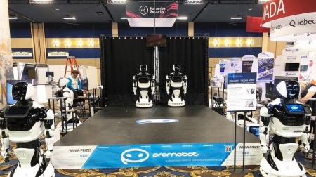 Пермский Promobot представлен на выставке CES 2019 в Лас Вегасе