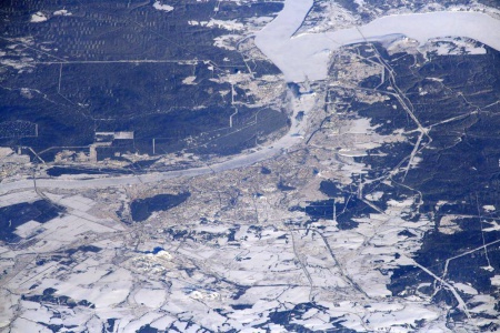 Космонавт опубликовал снимок Перми с Международной космической станции