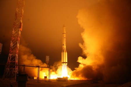 РКН «Протон-М» с КА «Инмарсат-5Ф1» стартовала с космодрома Байконур
