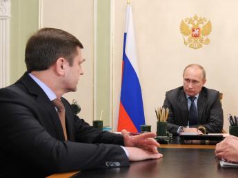 Олег Остапенко и Владимир Путин