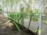 Зеленый мост в парке Чехова