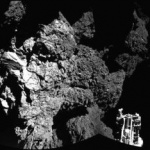 Фото поверхности кометы Чурюмова - Герасименко