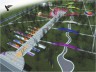 Проект парка на Гайве, семь мостов